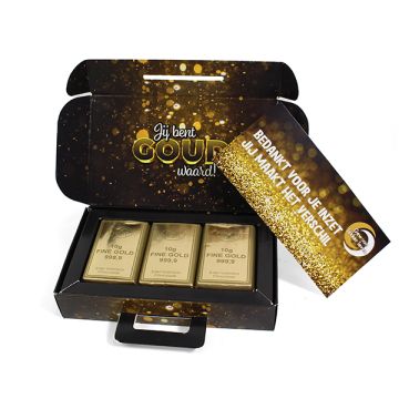 Jij bent Goud waard koffertje